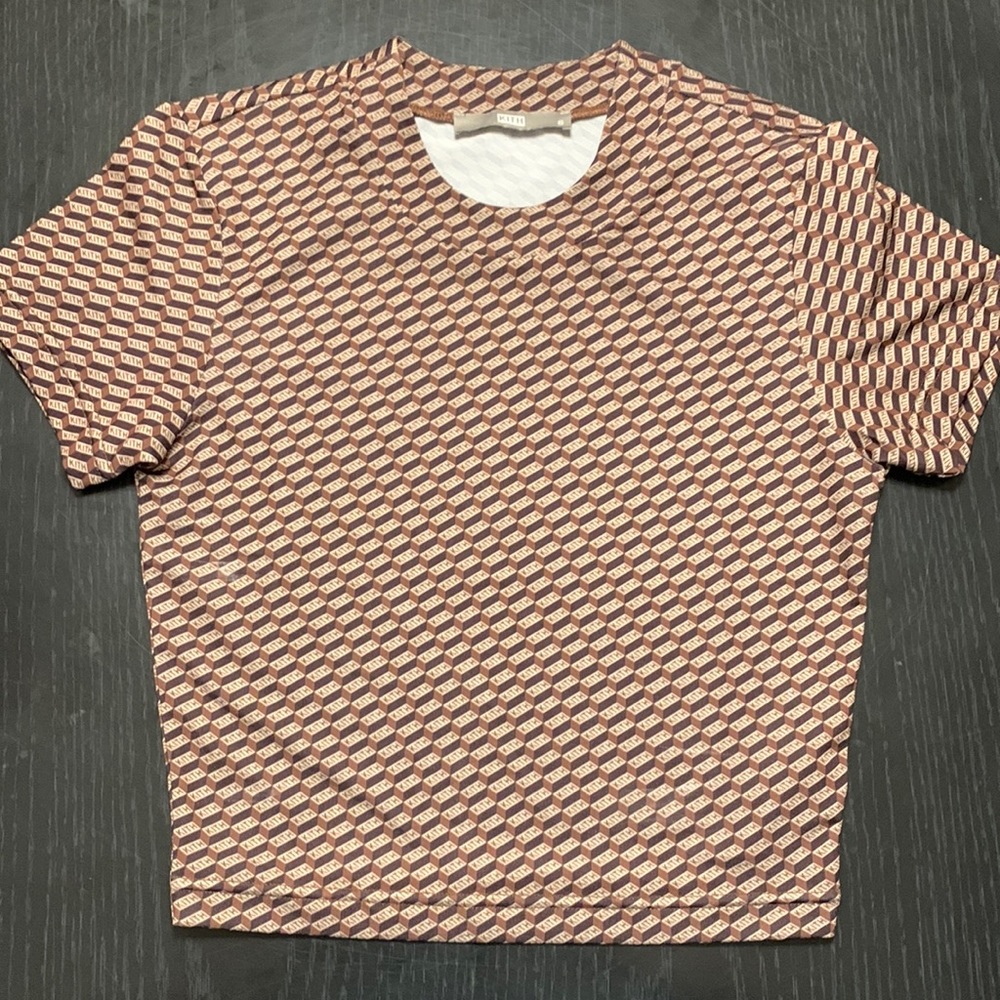 Kith Brown Tee Size Small
